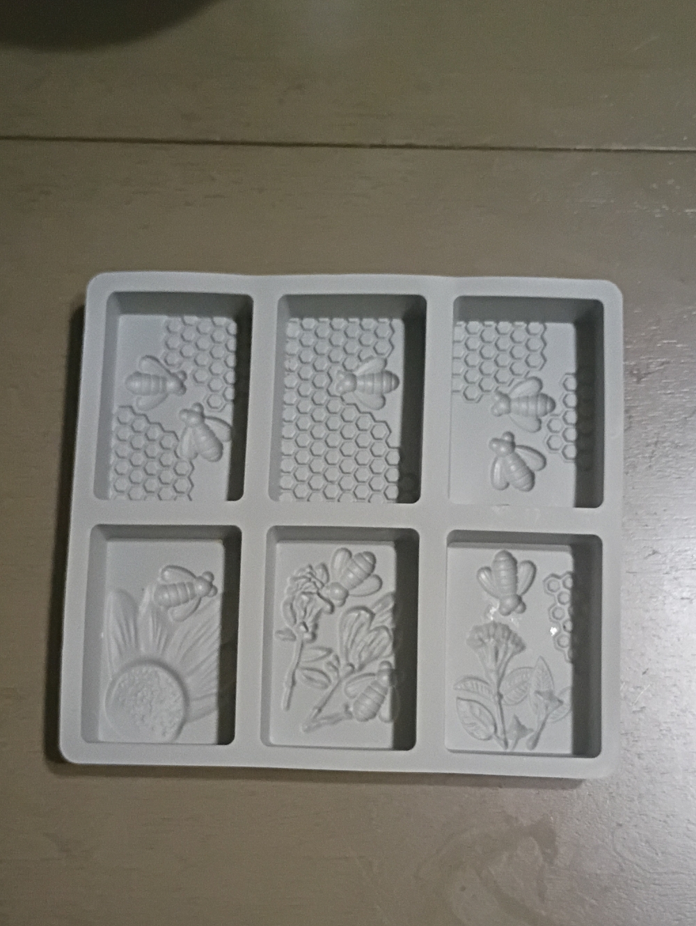 & Other Stories Gray Bee Honeycomb Wall Panel